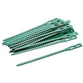 Bridas Ajustables para Plantas Silverline, 30 Pzas, 135 mm