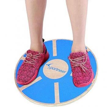 Sportneer - Plataforma de Equilibrio Profesional de Madera para Ejercicio físico …