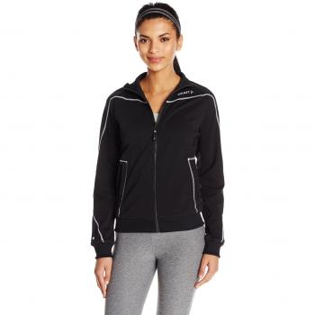Craft – Sudadera de Deporte Mujer en la Zona, Mujer, Color Negro, tamaño Large
