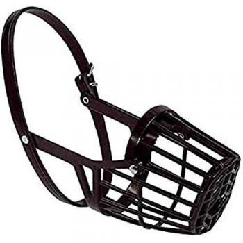 Arppe 1810010609 Bozal Cesta Plástico, Talla 6, Negro