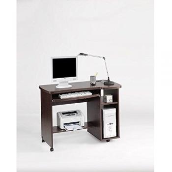 Mesa de Ordenador Salamanca 9401 con Bandeja Extraíble, Huecos para CPU y Escritorio en Color Roble Topkit - Muebles de Oficina