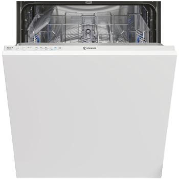 Lavavajillas Integrado Indesit 60 cm, 14 Copas, Clase D, Push&Go, 46 dBA