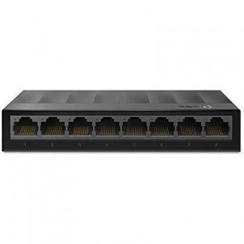 TP-Link LS1008G 8-Port Desktop/Wallmount Gigabit Ethernet Switch/Hub, Ethernet Splitter, Plug & Play