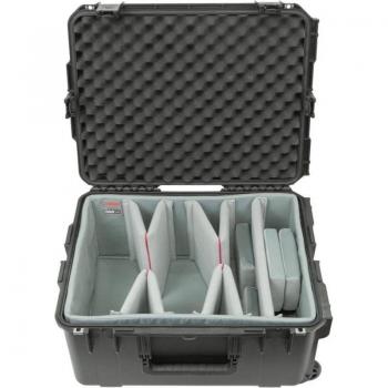 SKB iSeries 3i-2217-10DT Case with Think Tank Designed Video Dividers, Nylex-wrapped Cell Foam Pads, Black, 21in x 16in x 9.5in