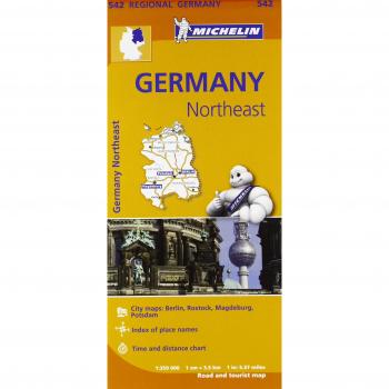 Mapa Regional Germany Northeast - Aa.vv