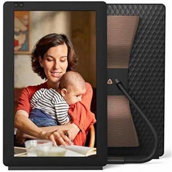 Nixplay Seed Wave 13.3 Pulgadas Full HD. Marco Digital con parlantes Bluetooth, Aplicación Gratuita iPhone y Android, reproducción de vídeos, Google Photos, Spotify-Connect