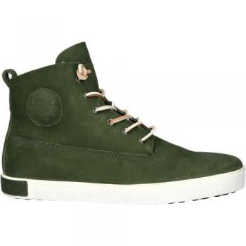 Blackstone GM06 Original 6 Furry Boots - Bottle Green