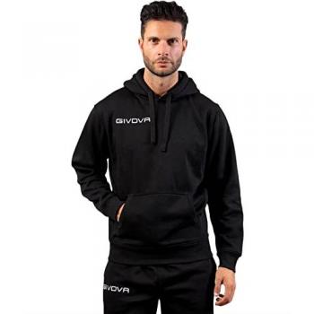Givova New Black Hoodie Sweatshirt XL