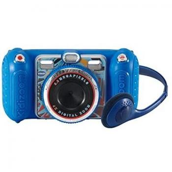 Cámara digital para niños VTech KidiZoom Duo Pro 2MP/5MP azul con auriculares incluidos