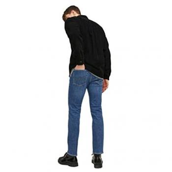 Jack & Jones Men's Regular Fit Blue Denim Jeans Clark Original 379 32/32