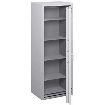 Caja Fuerte Tresor Karlsruhe VI 327L, 284kg, Gris, Con Cerradura de Doble Paleta, Clase I, Protección Contra Incendios EN 1143-1