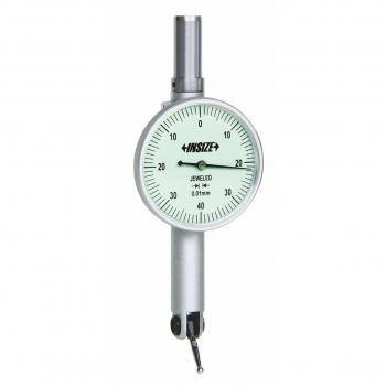 Insize 2391 – 08 cuerpo redondo dial Indicador de prueba, 0,8 mm, graduación 0,01 mm