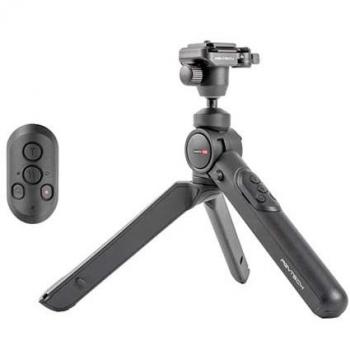 PGYTECH MantisPod 2.0 Tripod - Universal 3 Legs, Black, Vlogging Tripod with Ball Head and Remote Control Kit