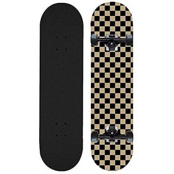 Skateboard, Monopatín Profesional De 31 Pulgadas Completo, Patineta Cóncava De Doble Tiro De Arce Chino De 7 Pisos, Adecuado Para Niños, Principiantes, Niñas, Niños, Adolescentes De 6 A 12 Años