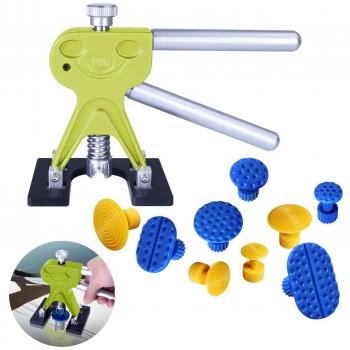 AUTO PDR® 10 piezas de bricolaje coche repintado automotriz Dent Repair Tool Kits de Oro Dent Lifter Puller