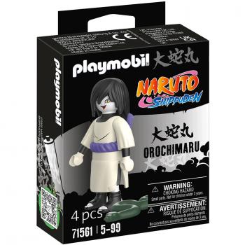 Playmobil Naruto Shippuden Orochimaru figura de acción con accesorios y detalles articulados