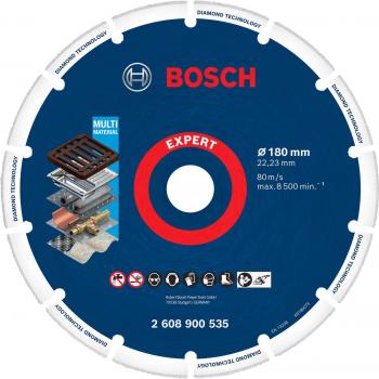 Disco de corte Bosch EXPERT Diamond Metal Wheel 180x22,23mm