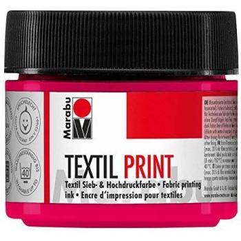 Pintura Textil Marabu Estampado 100ml - Magenta Primario