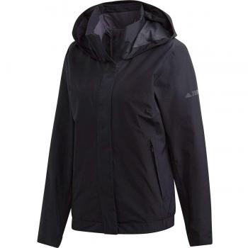 adidas W AX JKT Chaqueta, Mujer, Negro, L