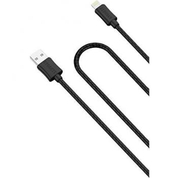 Cygnett 1m, Lightning/USB-A 1m USB A Lightning Negro - Cable USB
