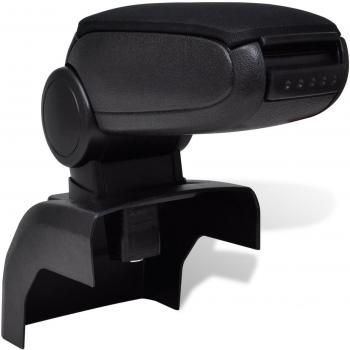 vidaXL Apoyabrazos para Diferentes Modelos de Coches ABS Negro Reposabrazos