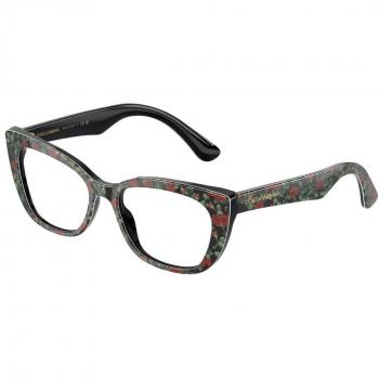 Dolce & Gabbana DX3357 Kids 3426 Kids' Eyeglasses Black Size 49 - Blue Light Block Available