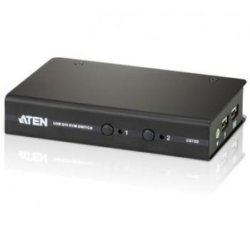 Aten CS72D 2-Port USB DVI KVM Switch