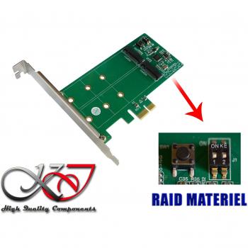 Kalea Informatique - Tarjeta controladora PCIe 2.0 para 2 x ssd M2 