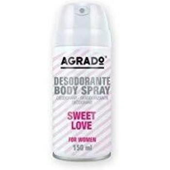 Agrado Sweet Love Body Spray Deodorant 150ml - Fruity Aroma