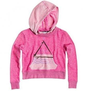 Roxy Ravello A - Sudadera para niña, color rosa oscuro, talla 8/S