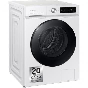 Samsung WW11BB744DGW/S3 Lavadora Carga Frontal 11 kg 1400 RPM Clase A EcoBubble Autodosificación Bespoke Negro, Blanco
