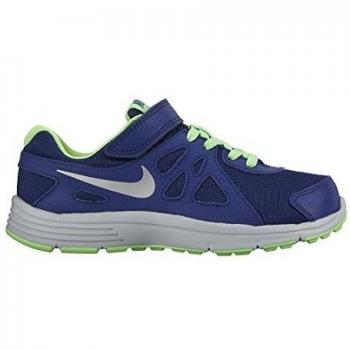 Nike Revolution 2 PSV Zapatillas de running, Niños, Azul / Plateado / Gris, 32