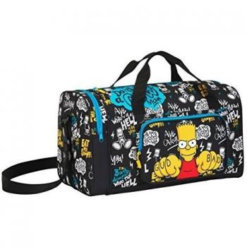 Safta Los Simpsons 711605023 Bolsa de Deporte Infantil
