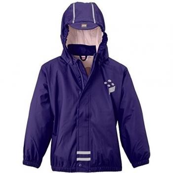 LEGO Wear - Chubasquero Niñas, color violeta, talla 146