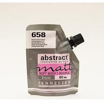 Sennelier Color acrílico mate Serie Abstract Matt 60 ml 658 Rosa Quinacridona