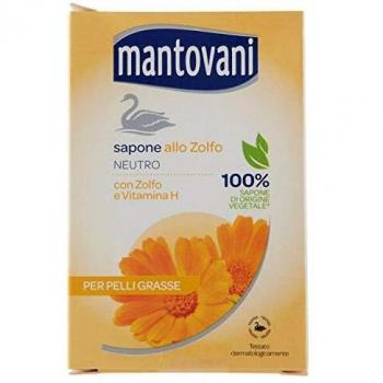Mantovani Neutral Sulphur Soap for Oily Skin 100g