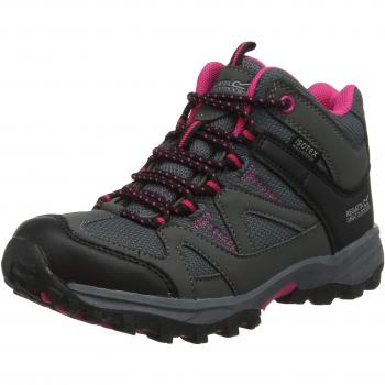 Regatta Gatlin Mid, Botas de Senderismo Unisex Niños, Gris