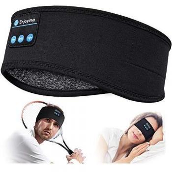 Auriculares para Dormir Regalos Originales para Hombre Mujer - Amigo Invisible Regalos Antifaz para Dormir Auriculares para Dormir con Ultrafinos HD Estéreo Altavoces, Orejeras Antiruido para Dormir
