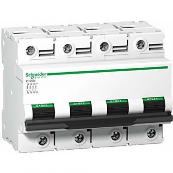 Interruptor Automático Magnetotérmico Schneider A9N18391 C120N 4P 80A Curva-D