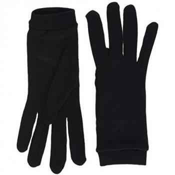 Trekmates Unisex Black Silk Inner Gloves