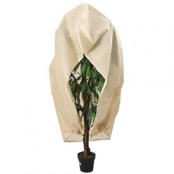 Cubierta para Plantas con Cremallera, Funda Protectora 70 g/m² 3,14x2,5 m Color Verde, Blanco, Beige y más