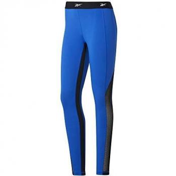 Reebok SH Highrise Mesh Tight Mallas, Mujer, humblu, 2XS