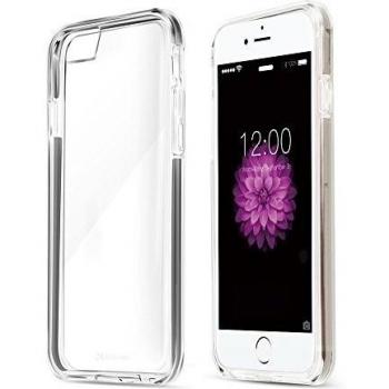 Coolreall-Funda iPhone 6 6s Case Carcasa Fundas Bumper Tope Shock- Absorción y Anti-Arañazos Borrar Espalda para iPhone 6 6s transparente