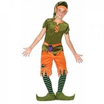 Disfraz de Duende Multicolor para Niños de 7 a 9 Años