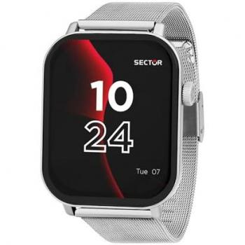 Smartwatch Sector S-07 R3253552002, Hombre, 38mm, Acero Inoxidable, Regalo para Novio, Amigo o Papá