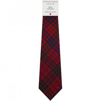 I Luv LTD Corbata de Lana para Hombre Tejida y Hecha en Escocia en Ross Modern Tartan