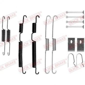 Kit de reparación KAWE 105-0024 para ajuste automático y juego de accesorios QUICK BRAKE 105-0024, incluye zapatas de freno