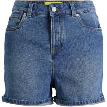 Shorts mujer JJXX mini alta cintura azul medio denim