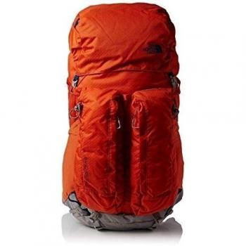 North Face Banchee 50 - Mochila, color naranja / azul, talla LXL