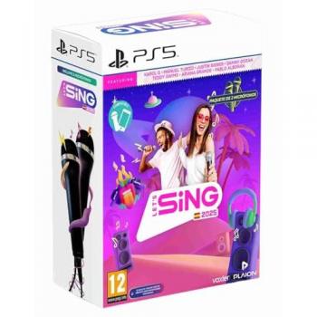 Let's Sing 2025 + 2 Micrófonos - PlayStation 5 - Nuevo Precintado - PAL España